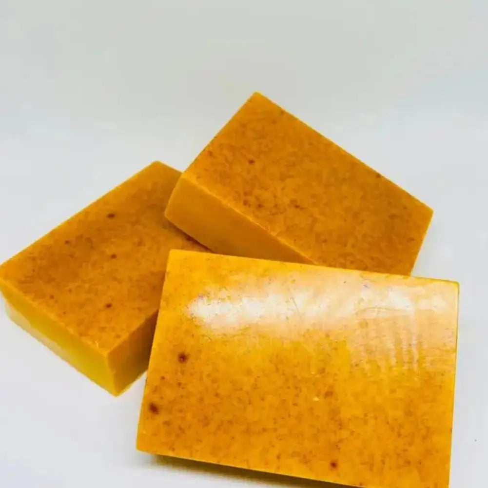 Jabon aclarante de curcuma y acido