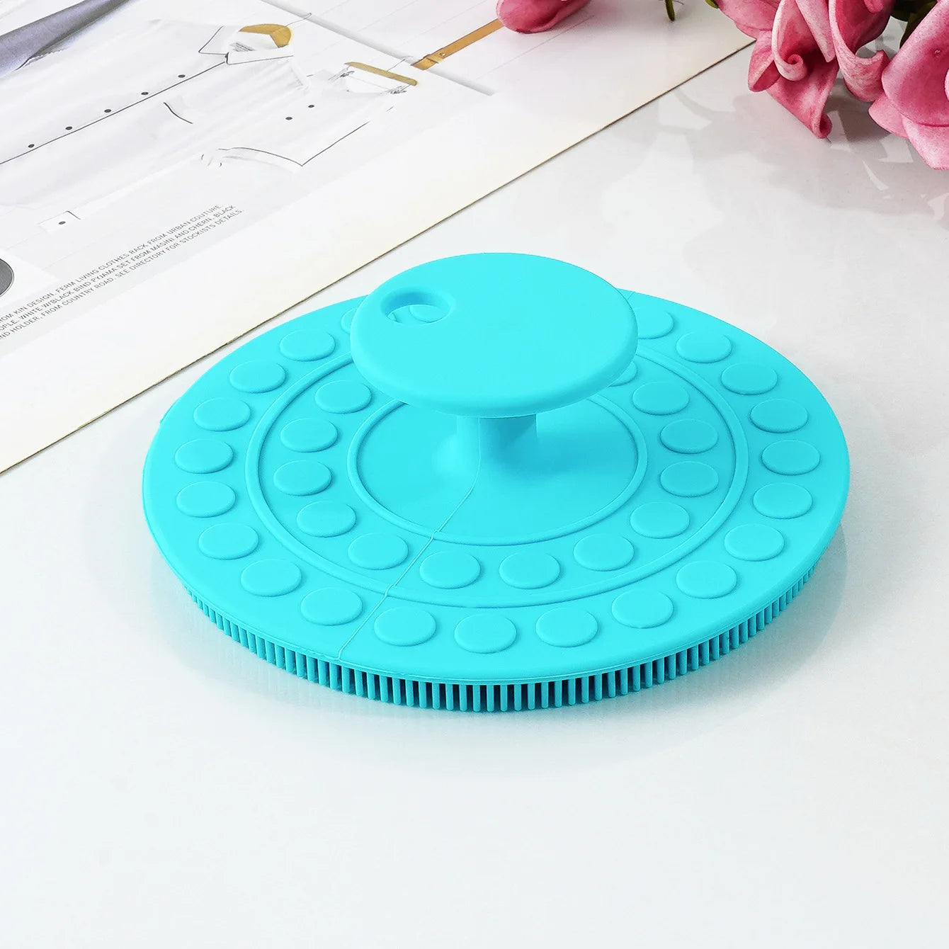 Facial Cleansing Brush for Sensitive Skin Silicone Face Scrubber Face Deep Clean Shave Massage Scrub Brush Facial Cleaner Brush