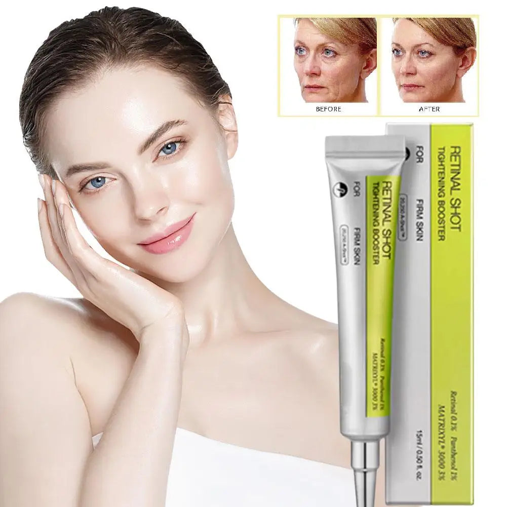 Korean Retinol Shot Eye Essence Deep Moisturizing Nourishing Serum For Dark Circles Wrinkles Natural Formula Gentle Skin Care