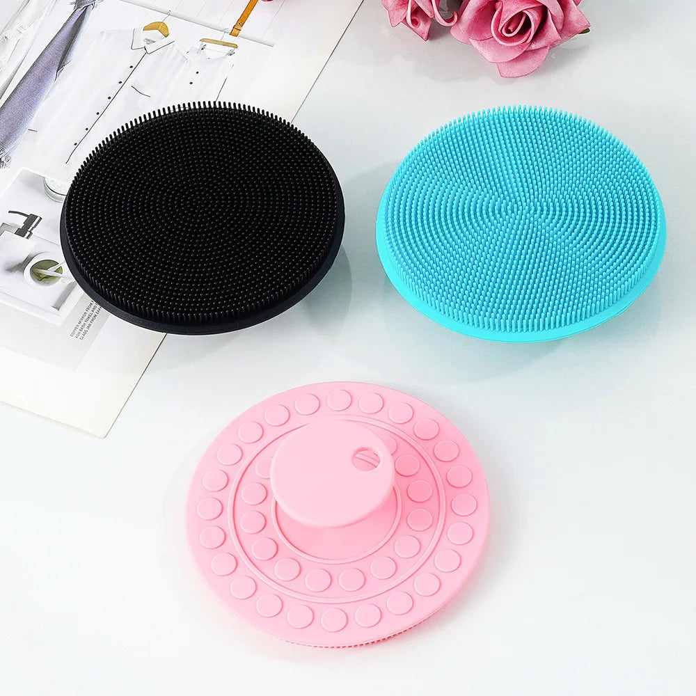 Facial Cleansing Brush for Sensitive Skin Silicone Face Scrubber Face Deep Clean Shave Massage Scrub Brush Facial Cleaner Brush