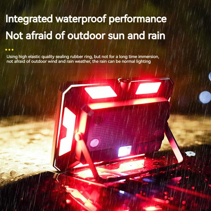 REFLECTOR LED RECARGABLE MULTIFUNCIONAL DE ALTA POTENCIA