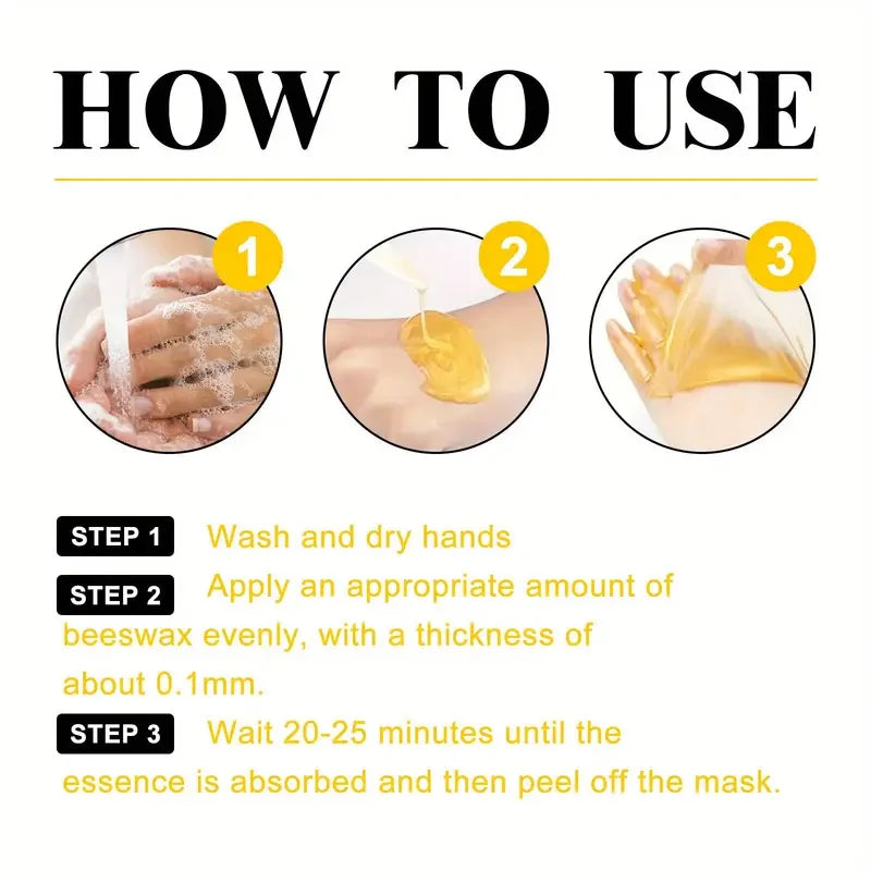 Mascarilla exfoliante e hidratante para manos