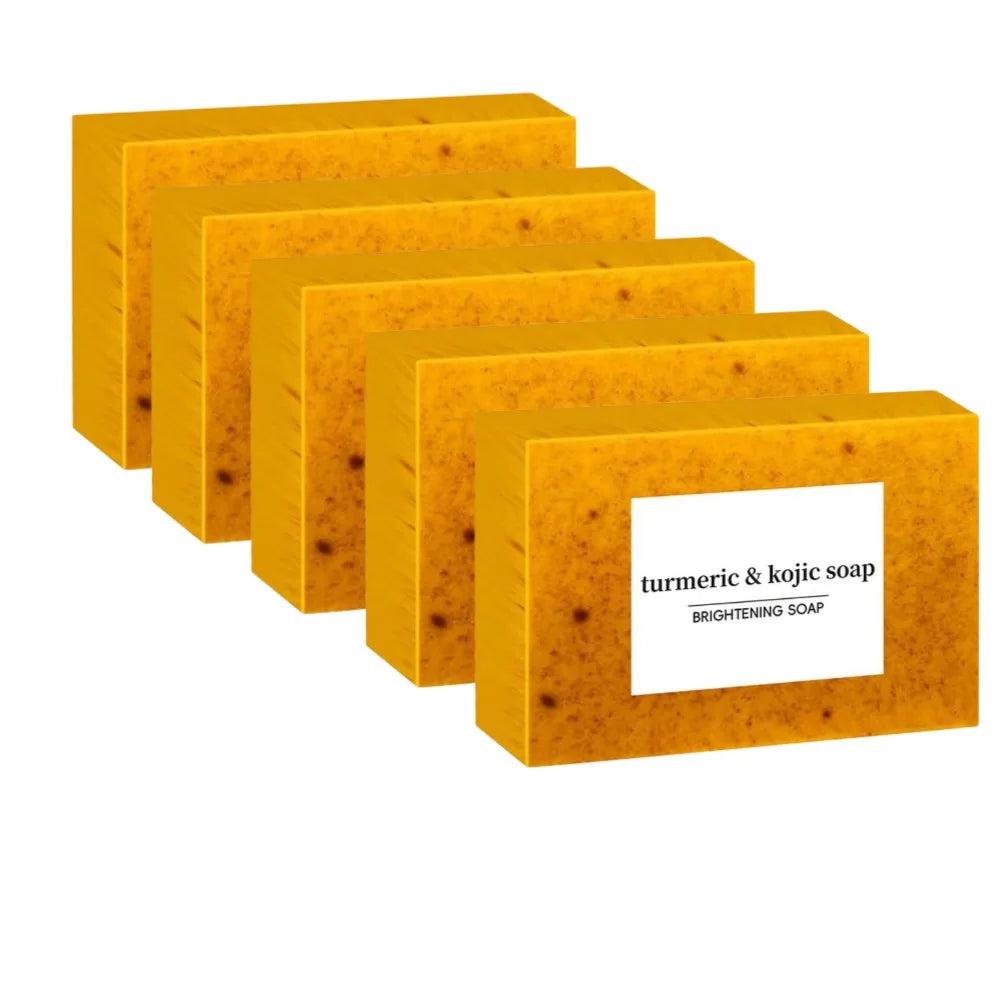 Jabon aclarante de curcuma y acido
