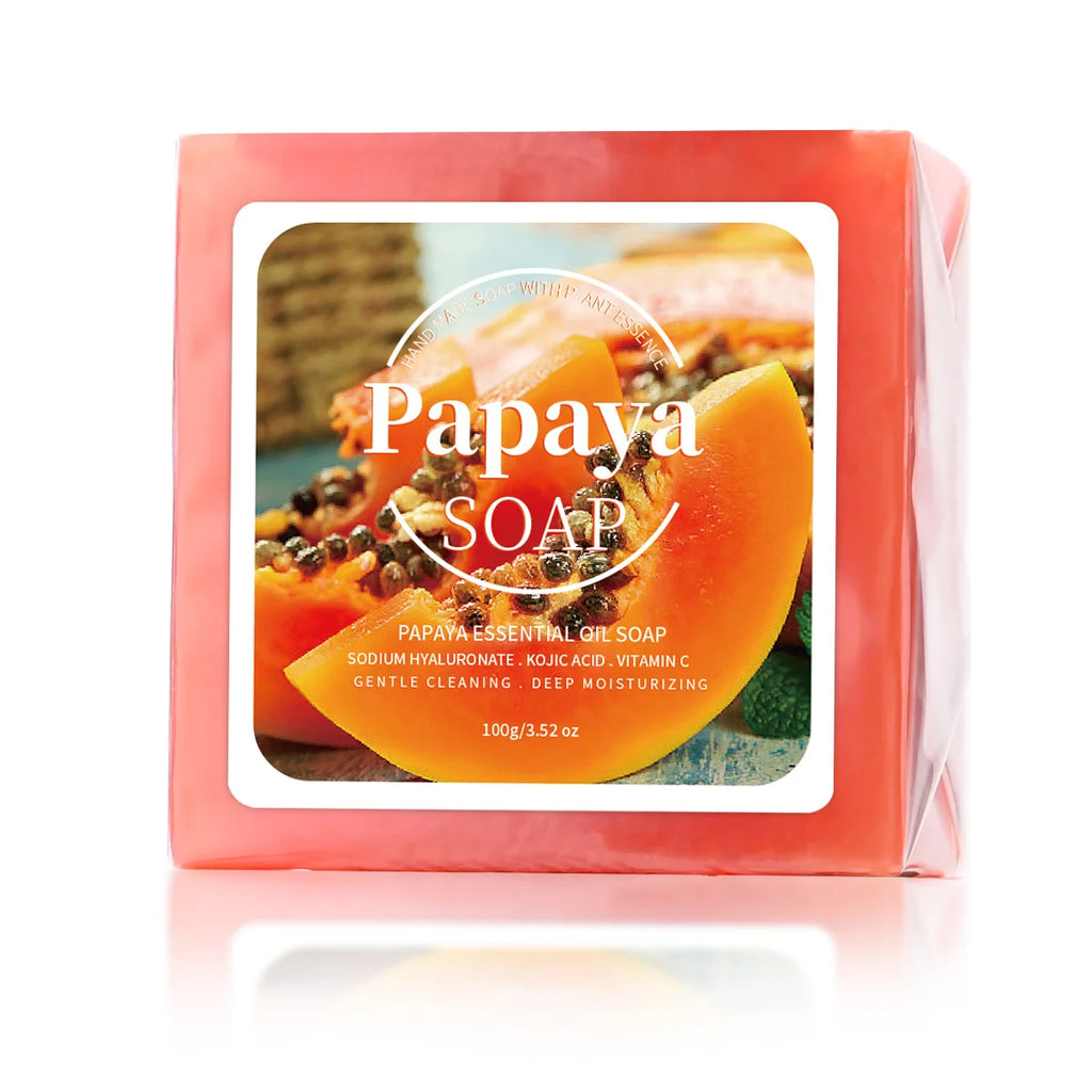 Jabòn de papaya aclarante para la cara y cuerpo