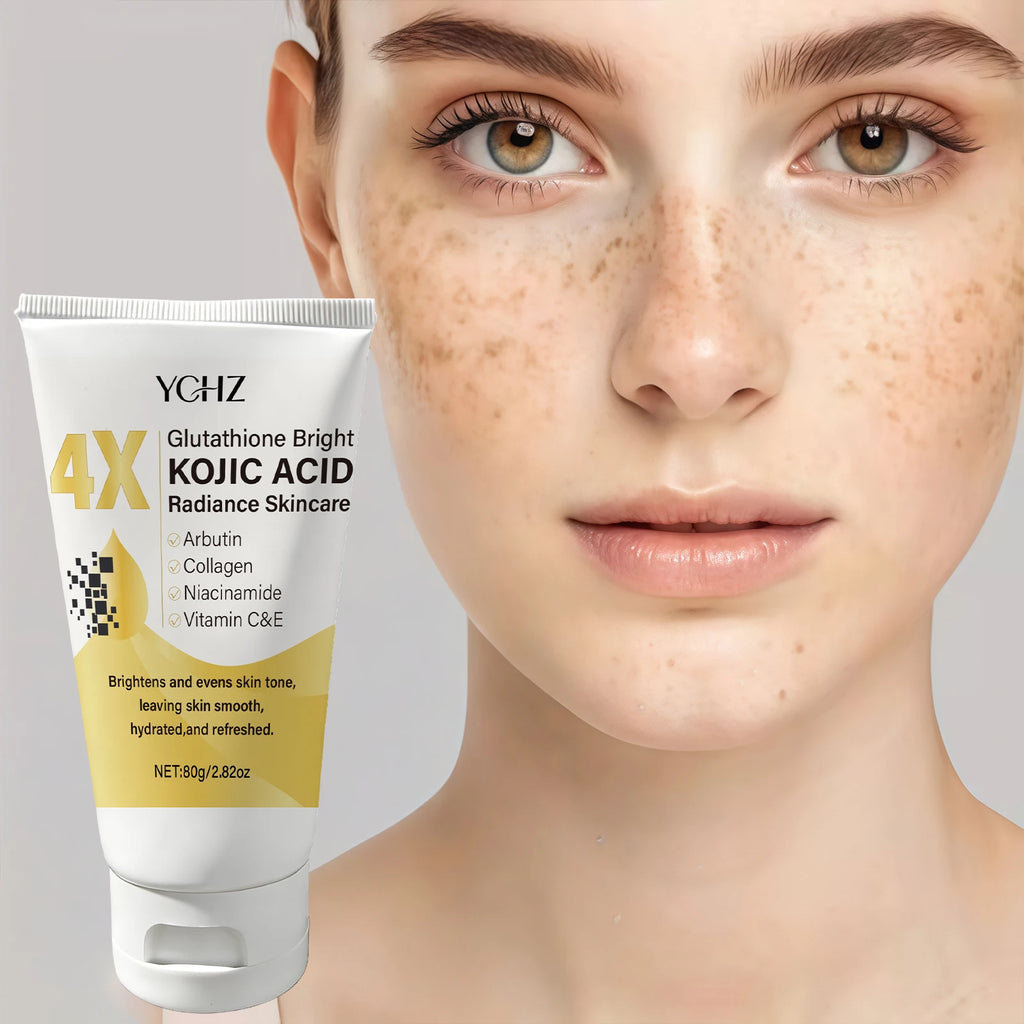 Crema facial de acido kojico para manchas y tono uniforme