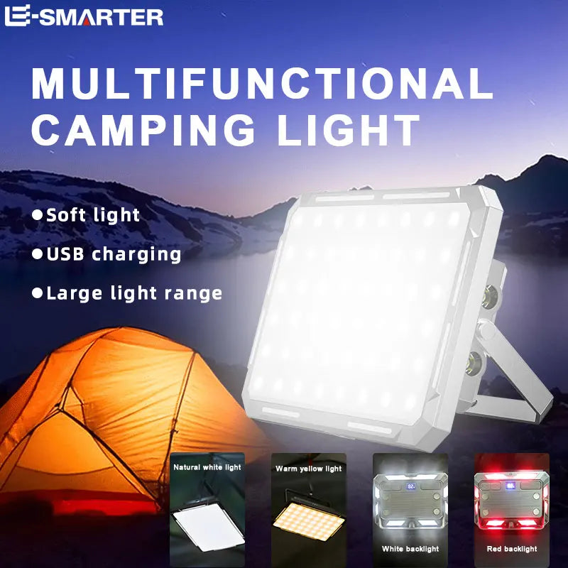REFLECTOR LED RECARGABLE MULTIFUNCIONAL DE ALTA POTENCIA