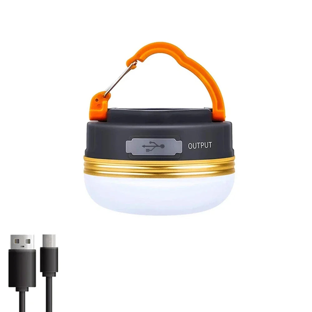 LAMPARA LED RECARGABLE USB CON POWER BANK