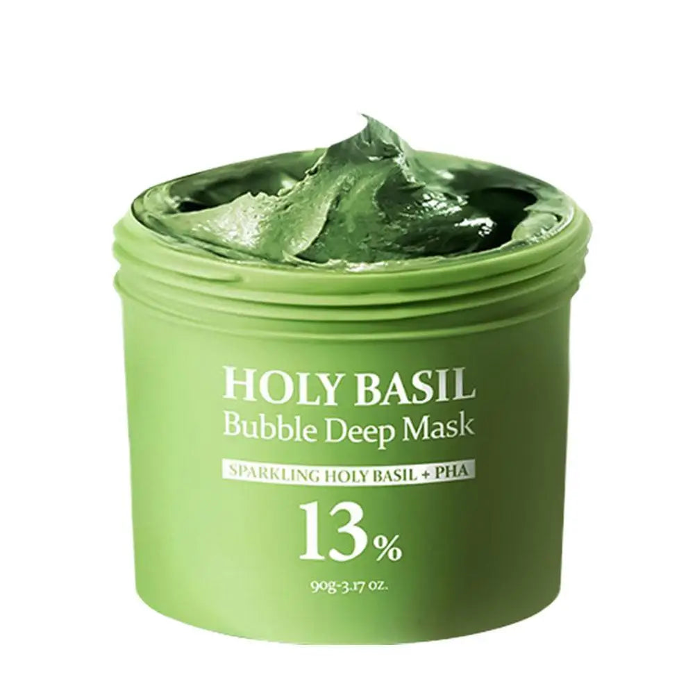 MASCARILLA FACIAL HOLY BASIL BUBBLE DEEP MASK .LIMPIEZA PROFUNDA DE POROS