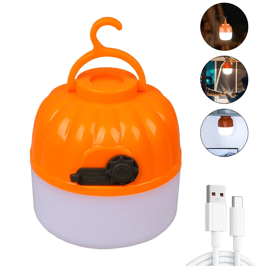 LAMPARA LED RECARGABLE USB CON POWER BANK