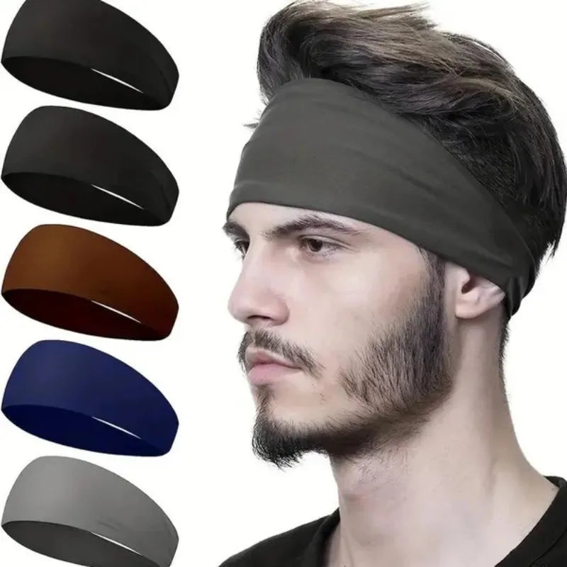 Sports Sweat - proof Headband, Quick - drying, Breathable and Sweat - absorbing, Essential for Running and Fitness Yoga.