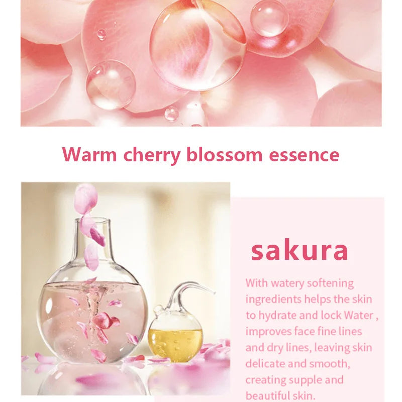 Crema facial hidratante sakura piel suave y radiante