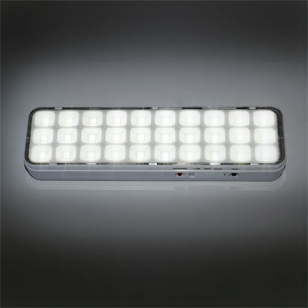 LAMPARA LED DE EMERGENCIA RECARGABLE CON 30 LEDs