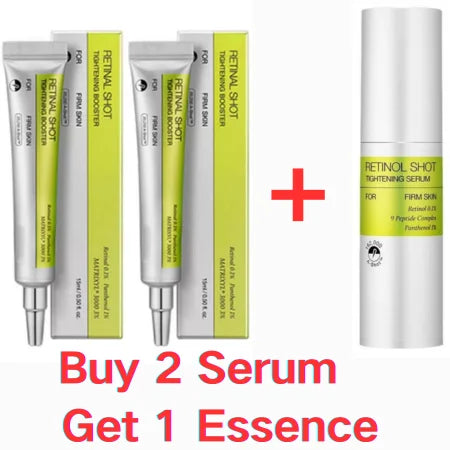 Korean Retinol Shot Eye Essence Deep Moisturizing Nourishing Serum For Dark Circles Wrinkles Natural Formula Gentle Skin Care