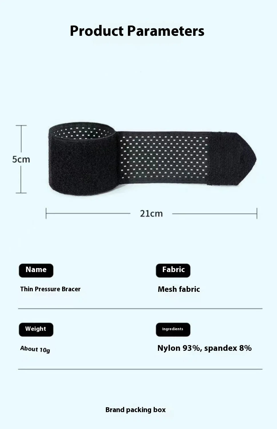 MUÑEQUERA DEPORTIVA AJUSTABLE DE COMPRESIÓN PARA SOPORTE Y PROTECCIÓN