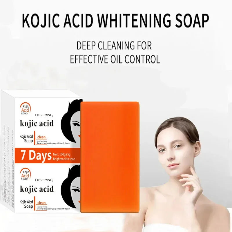 Jabon de acido kojico para cara y cuerpo