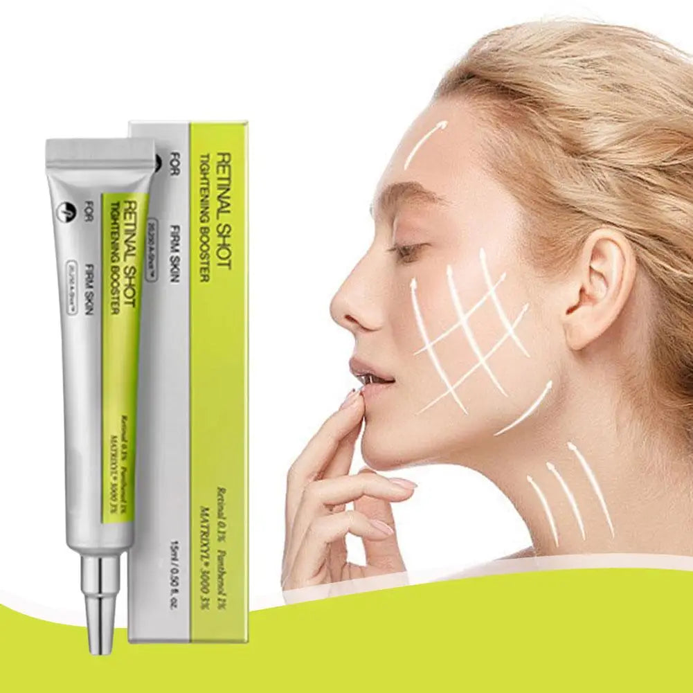 Korean Retinol Shot Eye Essence Deep Moisturizing Nourishing Serum For Dark Circles Wrinkles Natural Formula Gentle Skin Care