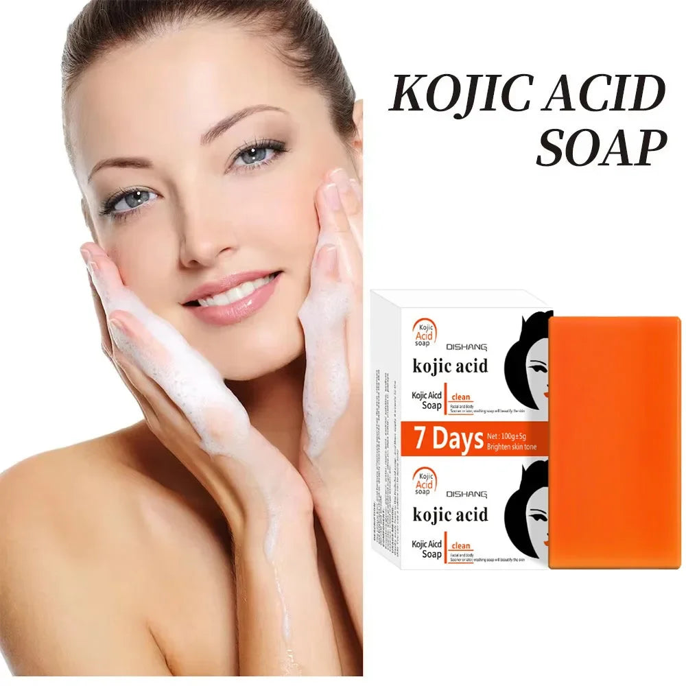 Jabon de acido kojico para cara y cuerpo