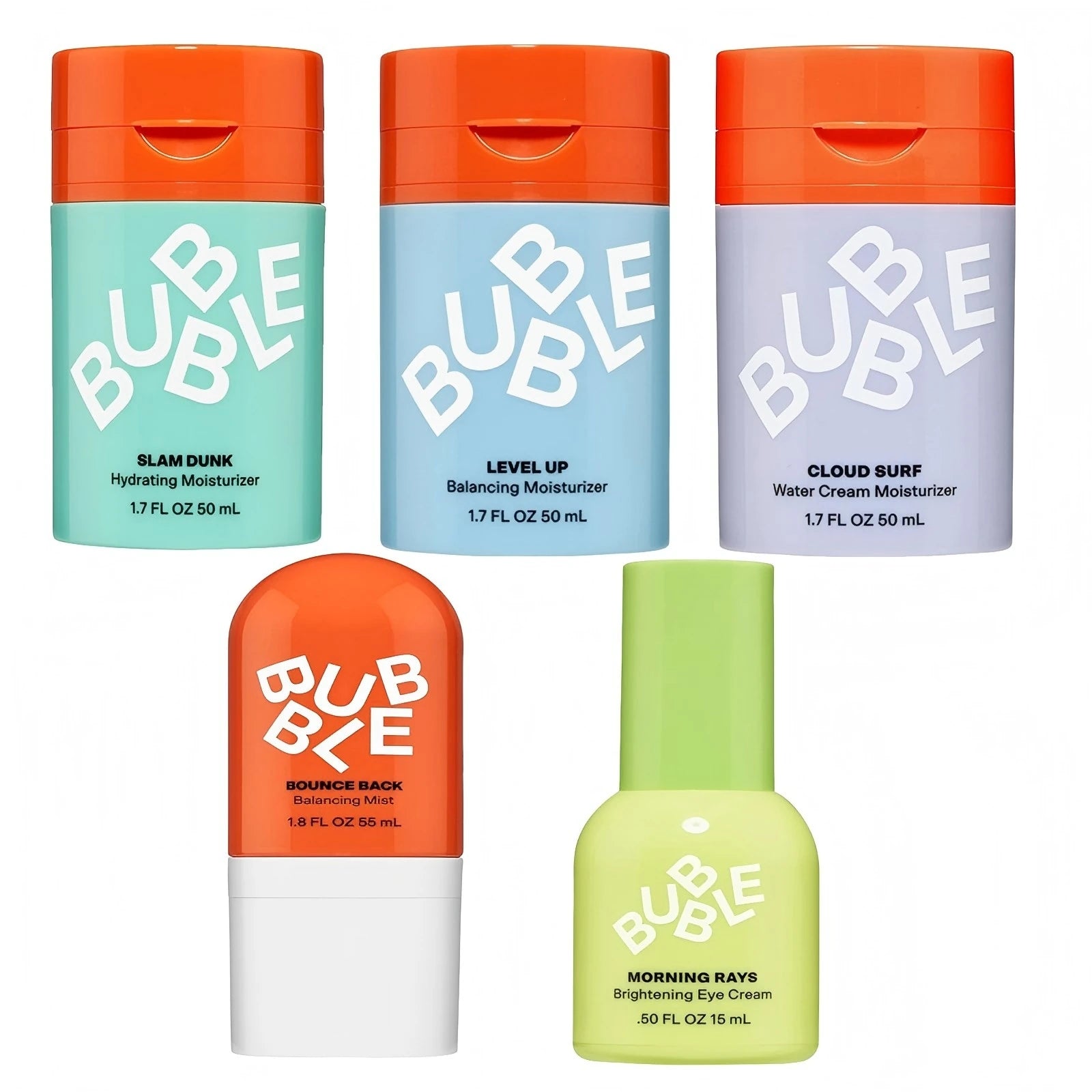 Bubble Skincare Set Moisturizer For Normal-to-dry Skin Moisturizing Nourishing Face Body Men Women Perfect Skin Care Products