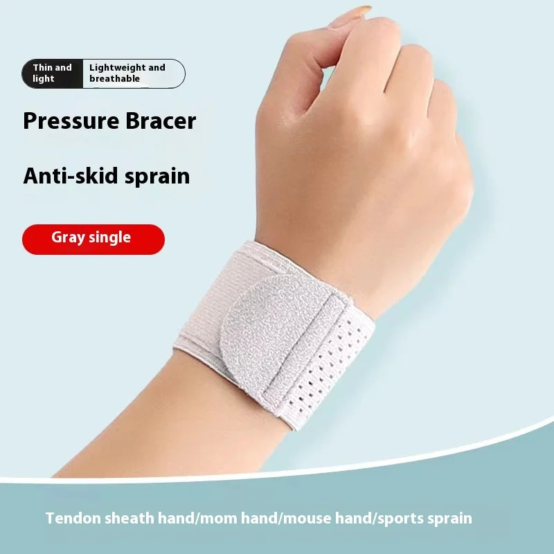 MUÑEQUERA DEPORTIVA AJUSTABLE DE COMPRESIÓN PARA SOPORTE Y PROTECCIÓN