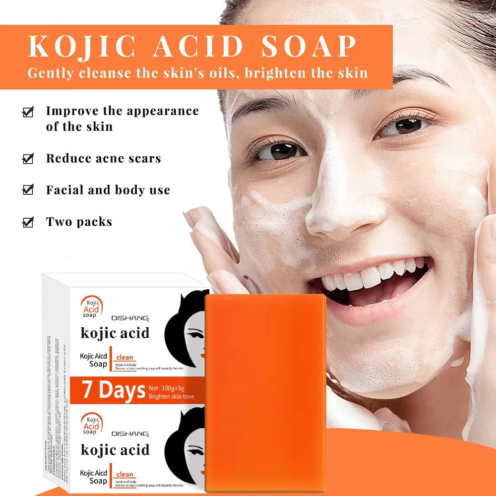 Jabon de acido kojico para cara y cuerpo